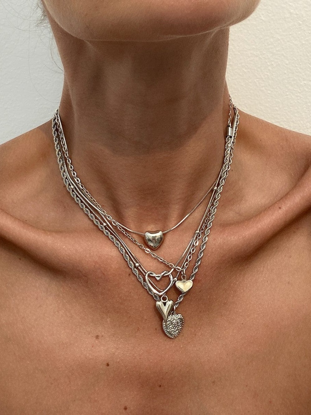 Heart necklace Q1249